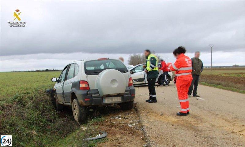 Detenido en Palencia por colisionar intencionalmente con el coche de su ex pareja