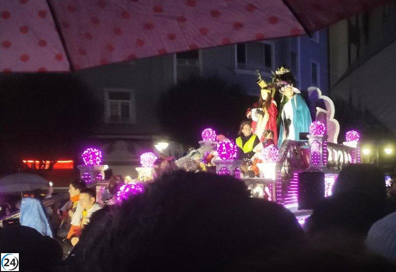 La lluvia en León: Una Cabalgata de Reyes inolvidable con el reino animal al frente