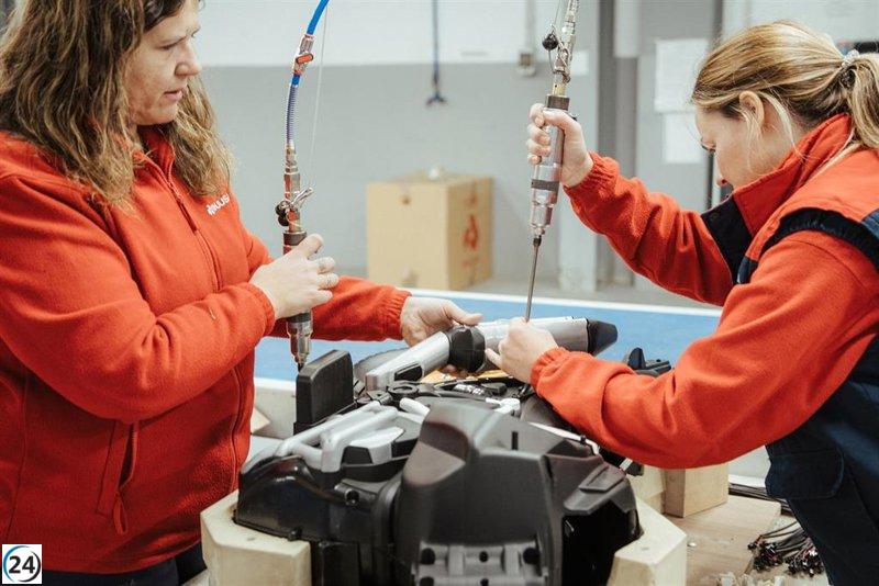 La producción industrial en noviembre incrementa un 6,5%, siendo el tercer mejor resultado del país.