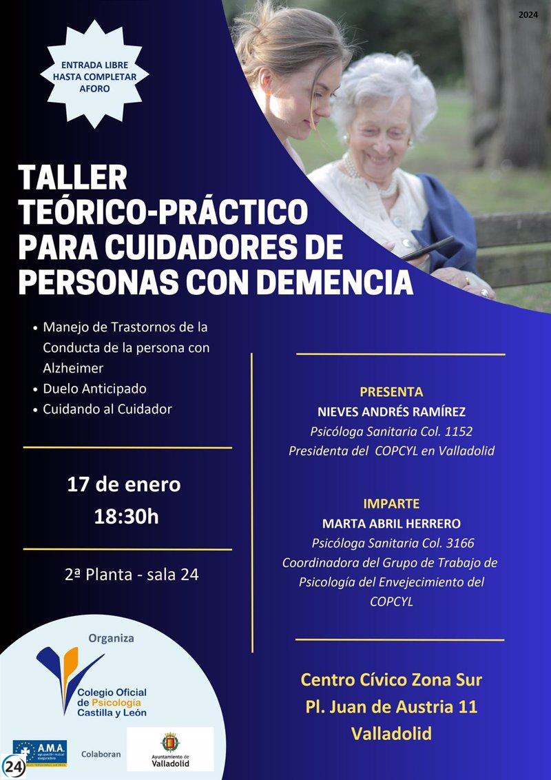 COPCYL celebra en Valladolid un taller para cuidadores de personas con demencia