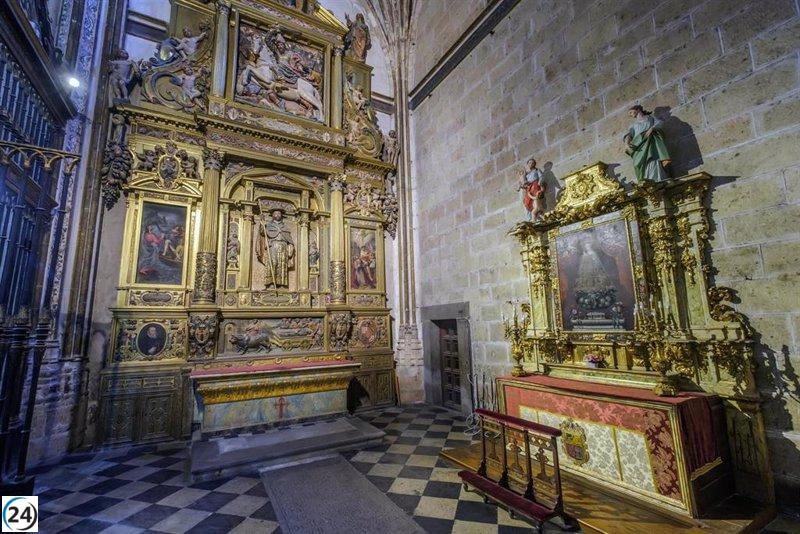 Exitosa restauración conservadora de la capilla de Santiago en la Catedral de Segovia.