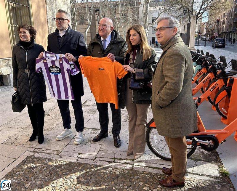 El Ayuntamiento y el Real Valladolid promoverán el uso de Biki en días de partido con una prueba este sábado.