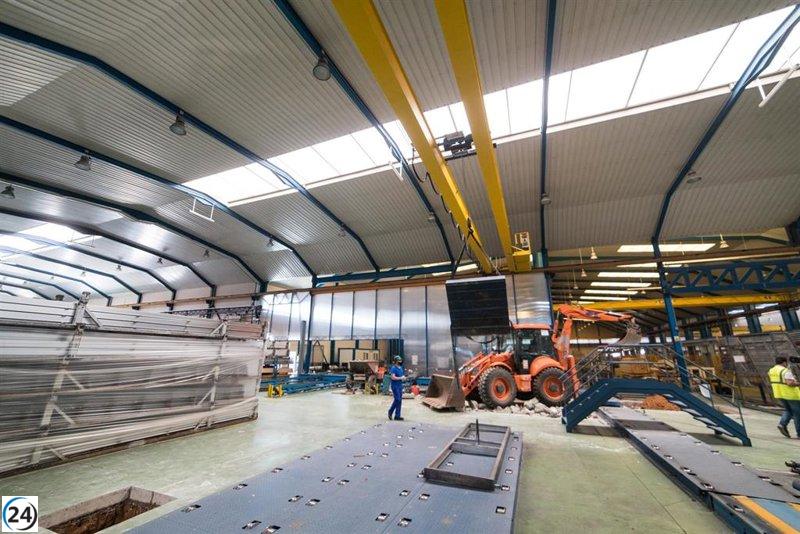 Descenso del 0,5% en la producción industrial en enero, uno de los peores datos del país.