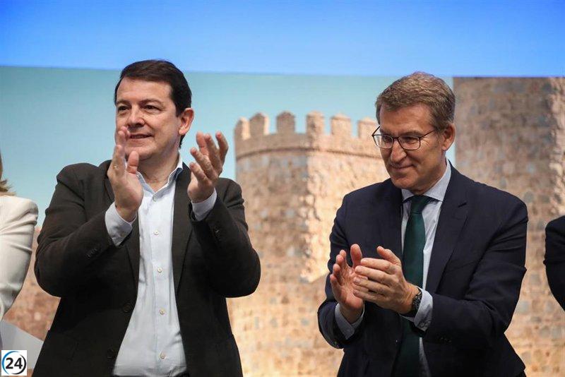 Mañueco califica la amnistía como la mayor corrupción moral y política en la historia del país.