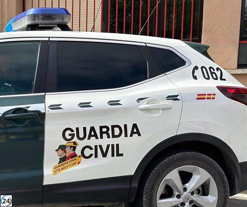 Arrestado por agredir a la Guardia Civil durante arresto por violencia de género en Tudela, Valladolid.
