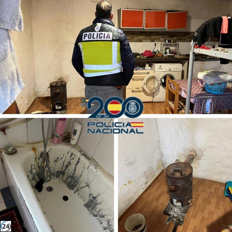 Cuatro arrestados por abusar de empleadas sin papeles en finca vallisoletana.