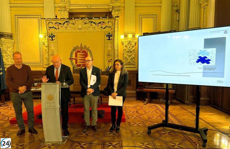 Más detalles sobre las obras del Ayuntamiento de Valladolid en las calles