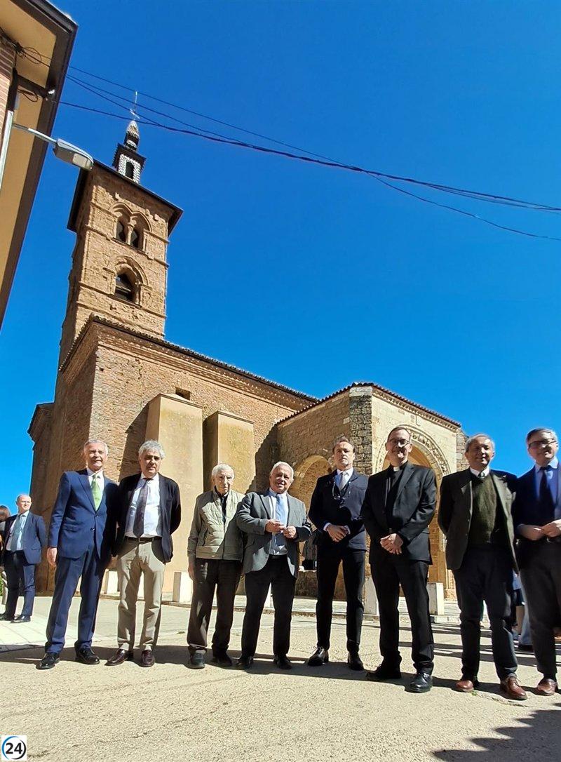 La iglesia de Castroverde vuelve a brillar gracias a la restauración de Románico Atlántico.