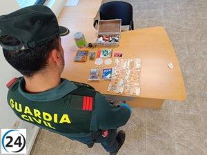 Incautados 163 gramos de cocaína y marihuana en Vallelado (Segovia)