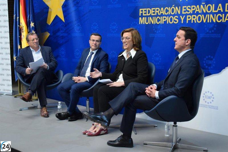 Armisén respalda oficinas móviles en pueblos de Palencia para combatir la exclusión financiera.