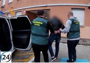 Detenido en Olmedo por agredir a una mujer a la que secuestró en su coche.