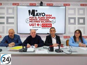CCOO y UGT instan a Mañueco a restablecer la normalidad y el diálogo.