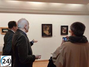 Inauguración de la exposición 'Una colección particular' en la sala Garcigrande de Salamanca.