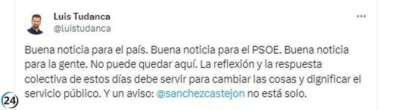Tudanca insta a mejorar el servicio público mediante una respuesta colectiva