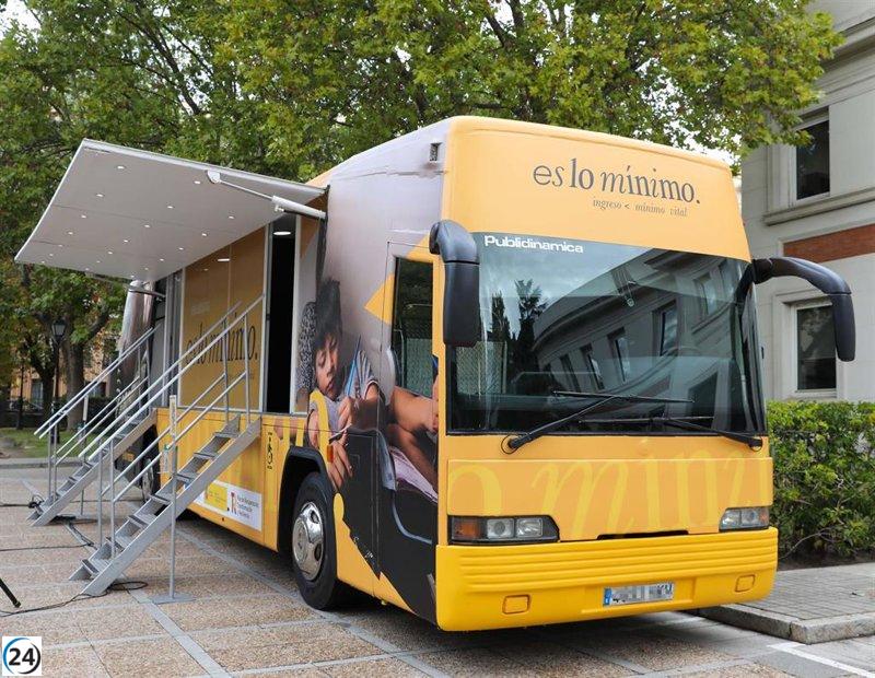 El IMV alcanzó a 25,549 hogares y 76,415 beneficiarios en Castilla y León en abril.