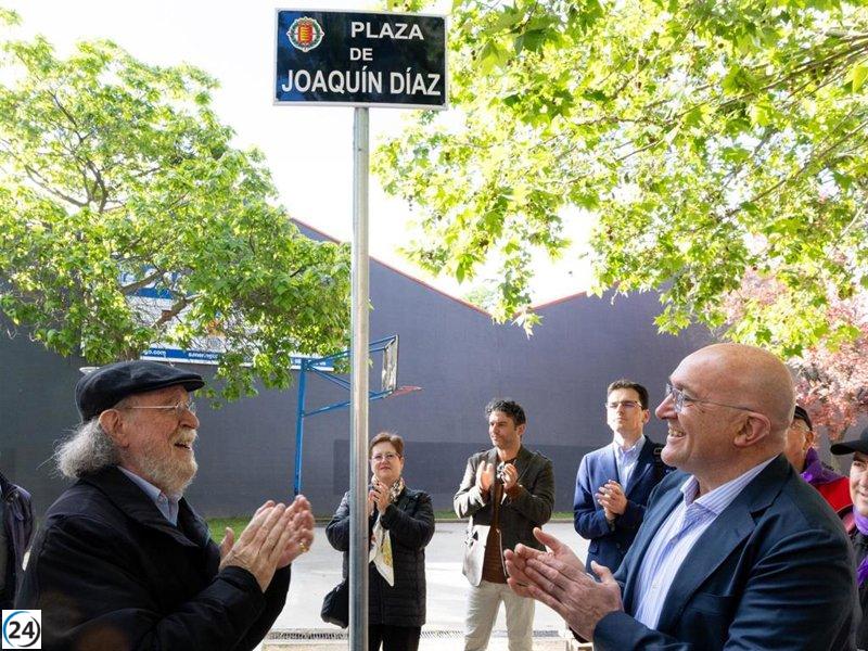 Las calles de la ciudad honran a Joaquín Díaz