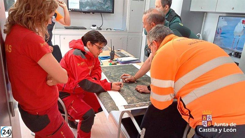 Continúa la búsqueda del hombre de 64 años desaparecido en Navaluenga, Ávila.
