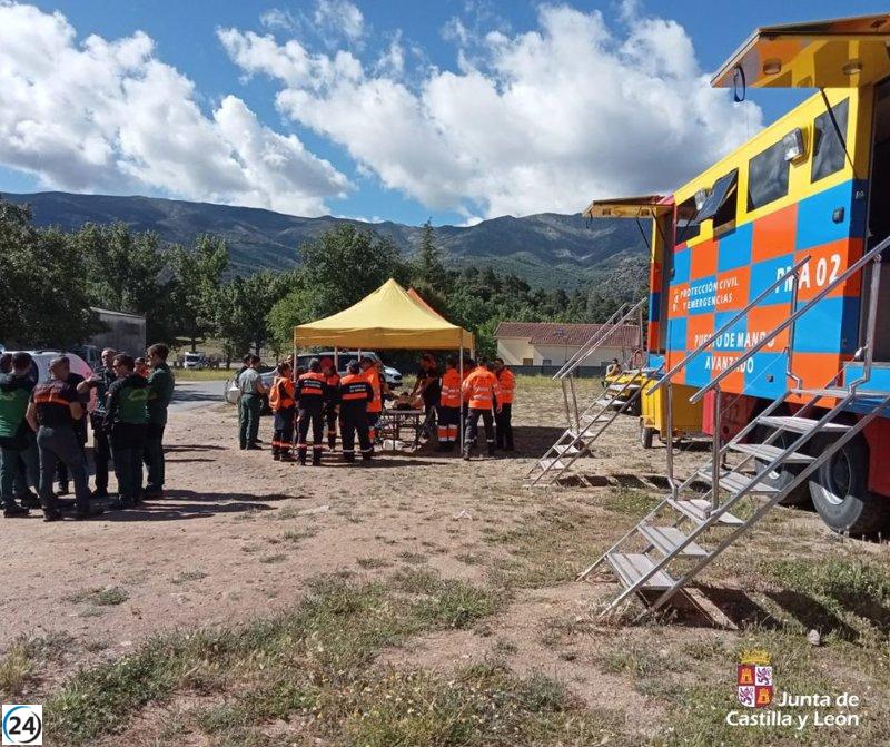 Siguen buscando al hombre de 64 años perdido en Navaluenga (Ávila)
