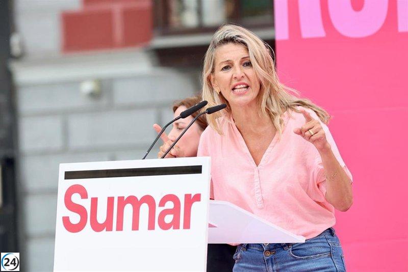 Díaz defiende la amnistía y critica al PP y a Vox por insultar al Gobierno.