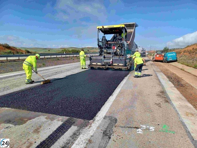 Transportes destina 19,1 millones a la conservación de 224 km de carreteras en Soria