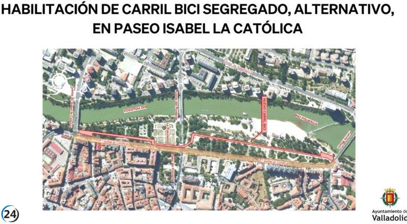 Contratada la construcción del carril bici en Las Moreras, Valladolid