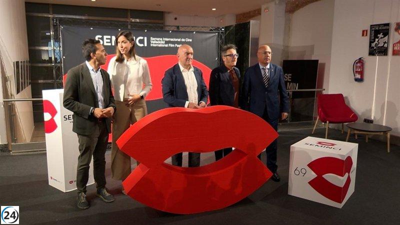 Seminci renueva su imagen con unos labios actualizados y un diseño más sencillo.