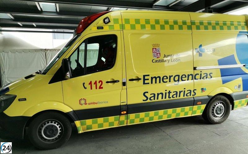 Un camionero resulta herido tras accidente en la A-1 de Burgos