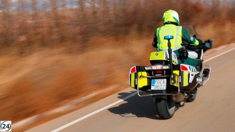 Temerario conductor detenido en Soria por duplicar el límite de velocidad permitido.