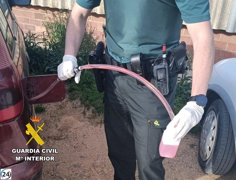 Dos conductores en Burgos denunciados por usar gasóleo agrícola en sus coches.