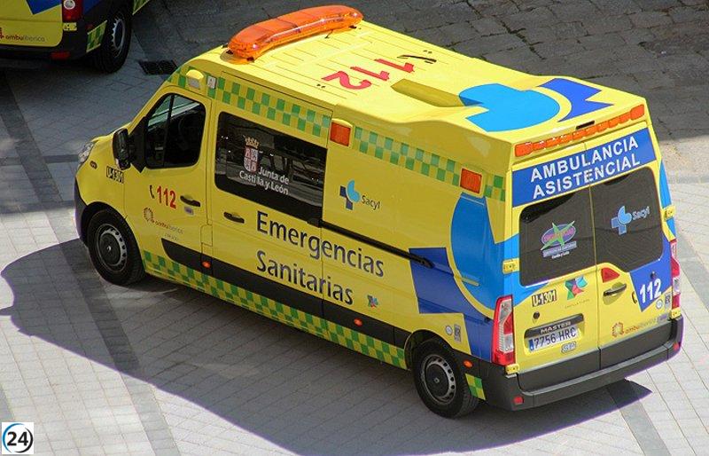 Menor gravemente herida al caer desde un muro de tres metros en Cantalejo, Segovia.