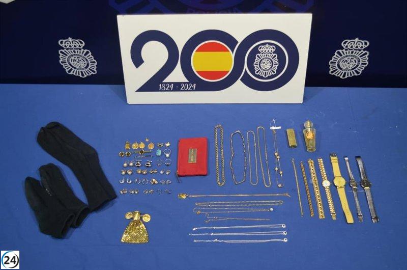 La Policía de Valladolid neutraliza banda de ladrones de pisos.