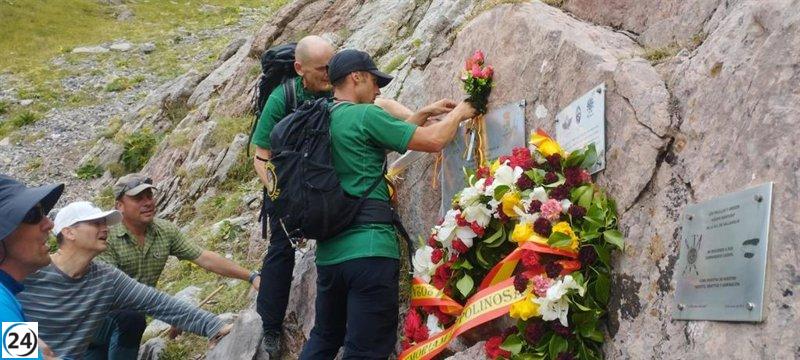 Recordando a los agentes caídos en el accidente de La Polinosa hace una década.