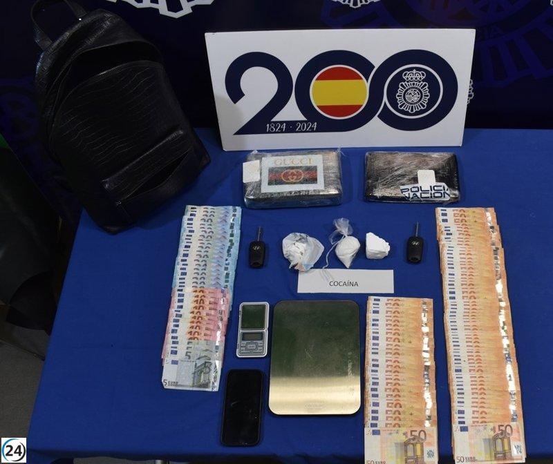 Detenido en Valladolid un hombre con mochila de cocaína para Ferias de Salamanca.