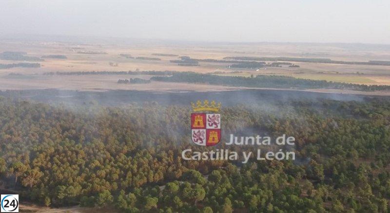 La Junta declara extinguidos los incendios en El Raso y Cabizuela (Ávila)