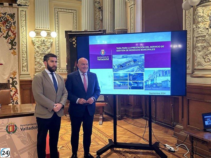Ayuntamiento de Valladolid aprueba tasa de basuras de 71 euros por vivienda.