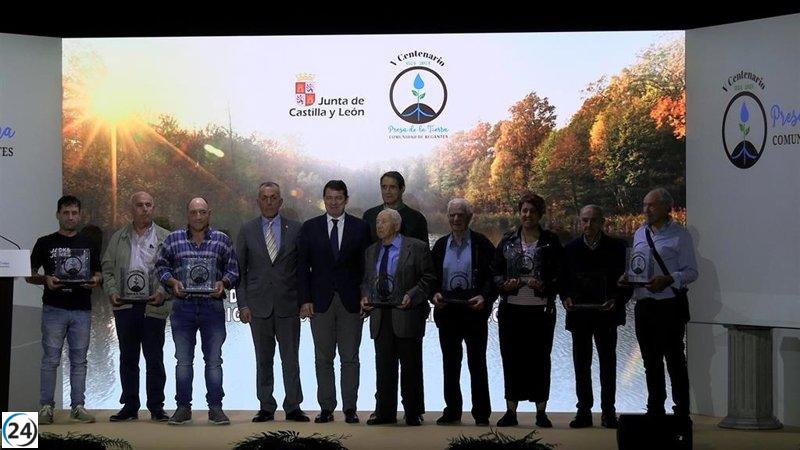 Mañueco destina 90 millones a modernizar regadíos en León.