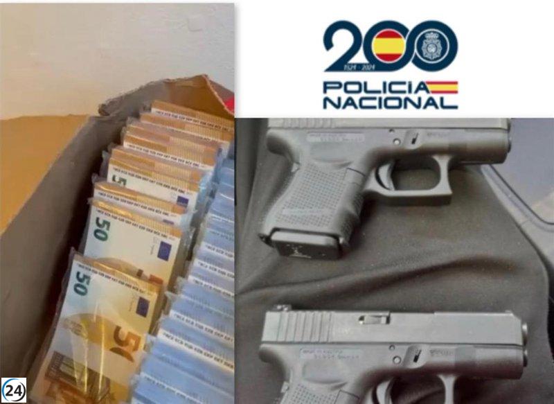 Operación antidroga en CyL y Madrid revela secuestros de clientes.