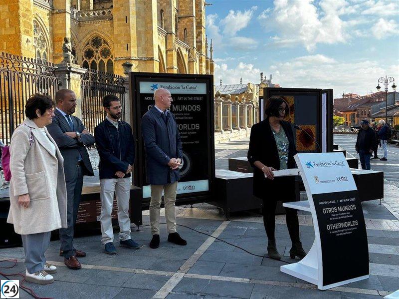 Fotografías del sistema solar en la Catedral de León por Michael Benson
