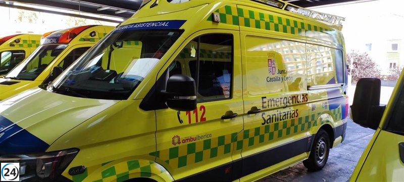Trágico accidente en la N-122: un muerto y cuatro heridos en Fuentecén (Burgos)