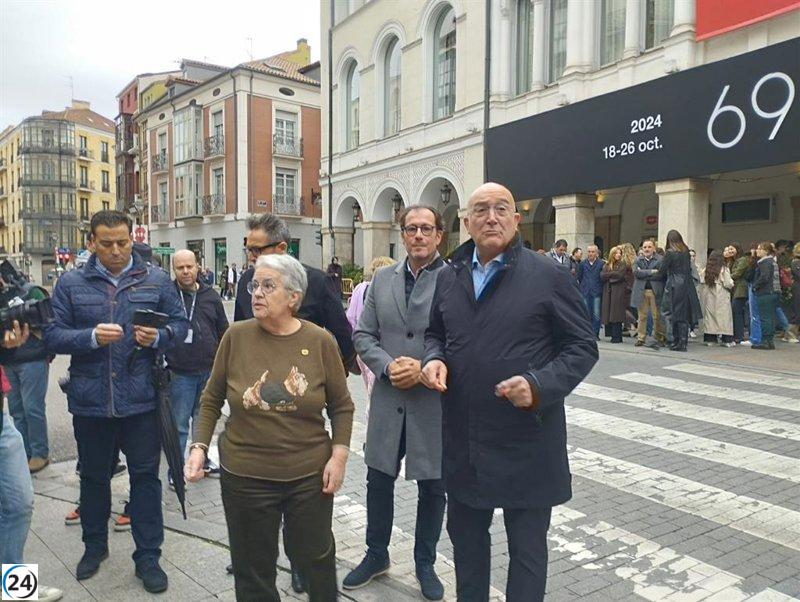 Semáforo en Valladolid honra a Concha Velasco con la 'chica yeyé' en Seminci.
