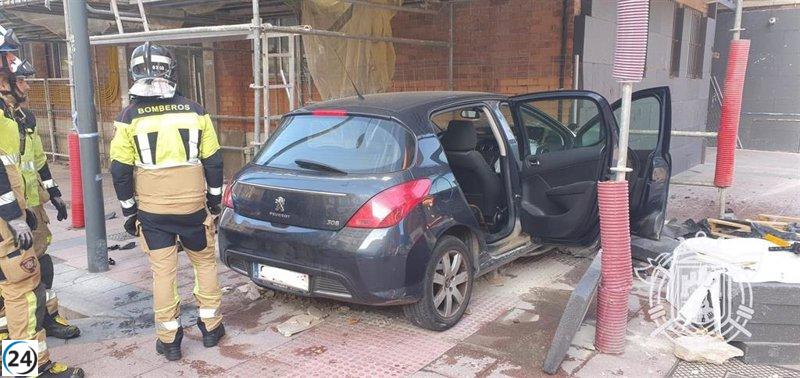 Accidente en Burgos sin heridos graves