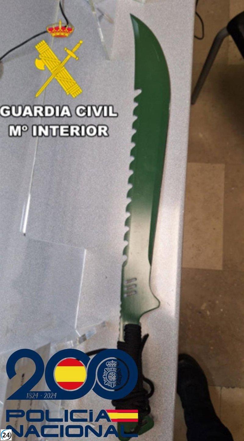 Detienen en Burgos a un ladrón que agredió a un menor con un machete para robarle un patinete.