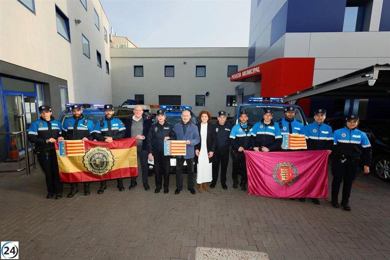 Valladolid despliega 8 policías en Sedaví para reforzar el control del tráfico y brindar apoyo.