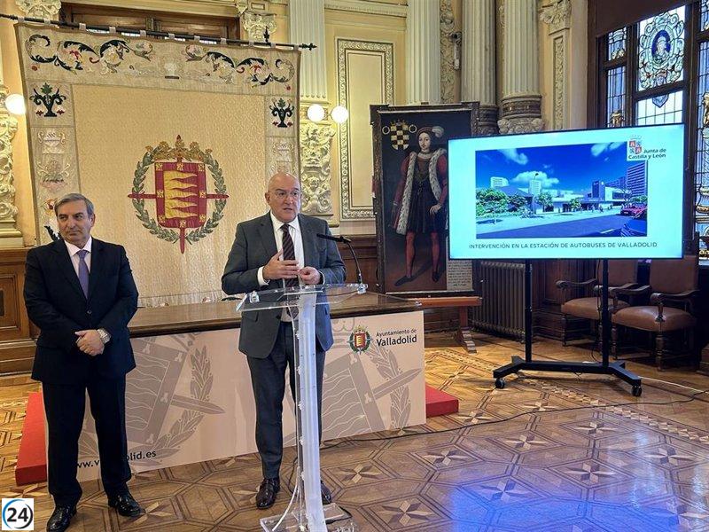 La Junta anticipa el inicio de la reforma de la estación de autobuses de Valladolid antes del verano.