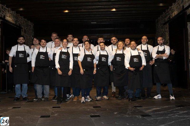 CyL obtiene 100,000 euros en cena benéfica ‘Desde Valencia para Valencia’.