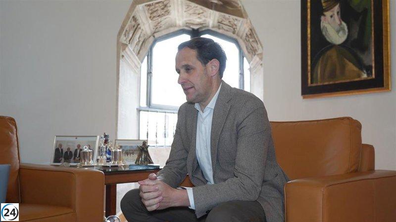 Íscar destaca el impacto positivo de un alcalde al frente de la Diputación.