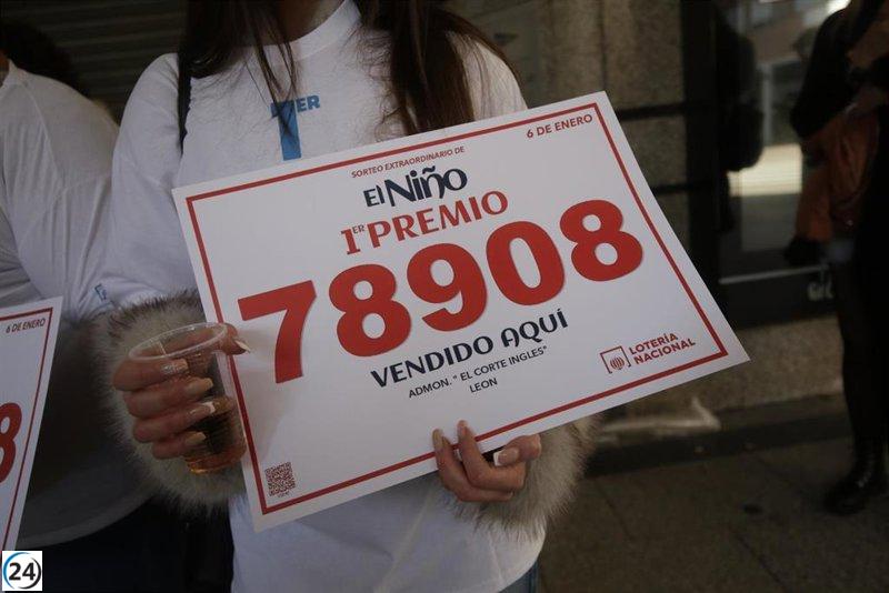 'El Niño' aporta más de 100 millones de euros a la comunidad, principalmente en León con su Primer Premio.