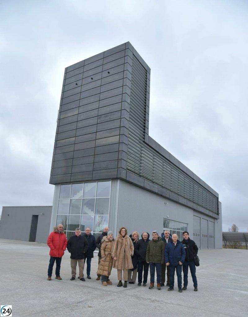 La Diputación de Palencia anticipa la apertura de dos parques de bomberos este verano tras finalizar las obras en Aguilar.