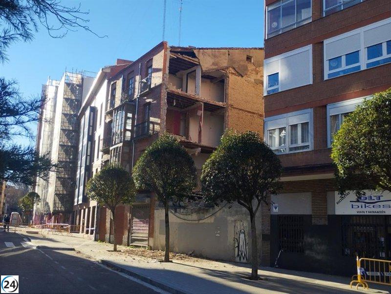 El Ayuntamiento de Valladolid comenzará mañana la demolición del deteriorado edificio de San Nicolás.