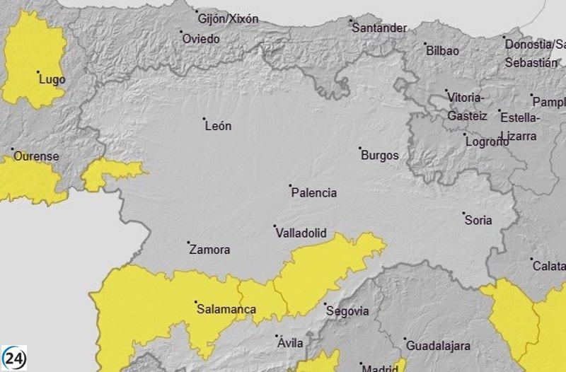 Zamora, Ávila, Salamanca y Segovia bajo alerta por frío este viernes.
